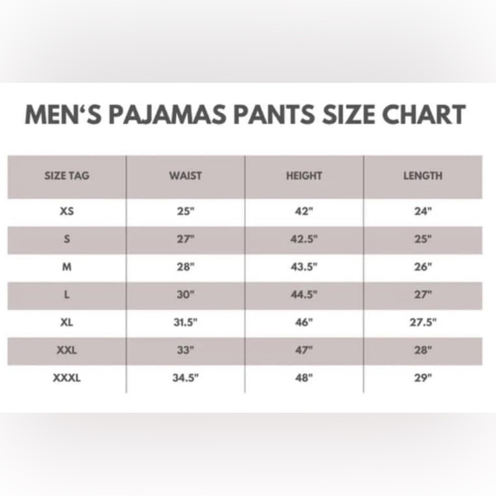 Men’s matching family pj set